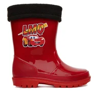 Buty dla chłopców - Kalosze Cars CEO-NJ-AW25-311DPC Czerwony - miniaturka - grafika 1