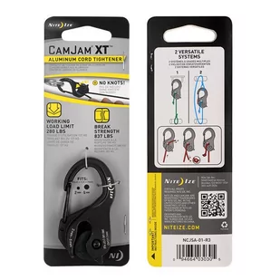 Nite Ize - CamJam XT Aluminum Cord Tightener - NCJSA-01-R3 - Sprzęt wspinaczkowy - miniaturka - grafika 1