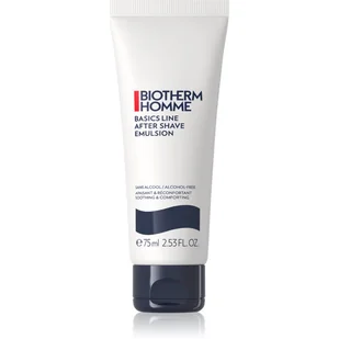 Biotherm Homme Basic łagodząca emulsja po goleniu do skóry suchej z linią After Shave Emulsion) 75 ml - Balsamy po goleniu - miniaturka - grafika 1