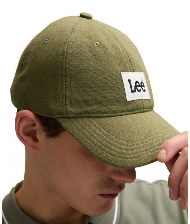 czapka męskie lee 112377733 mervcantile zielony