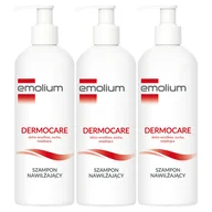 Kosmetyki kąpielowe dla dzieci - Zestaw Emolium Dermocare szampon nawilżający od 1 miesiąca 3 x 400 ml - miniaturka - grafika 1