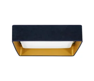 Brilagi - LED Plafon VELVET SQUARE LED/24W/230V ciemno niebieski - Lampy sufitowe - miniaturka - grafika 1