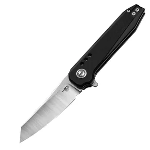Nóż składany Bestech Syntax Black G10, Stonewashed/Satin 14C28N by Todd Knife and Tool (BG40A) - Noże - miniaturka - grafika 1