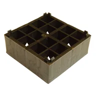 Parasole ogrodowe - Podstawka K38 38x100x100 mm Harpun - miniaturka - grafika 1