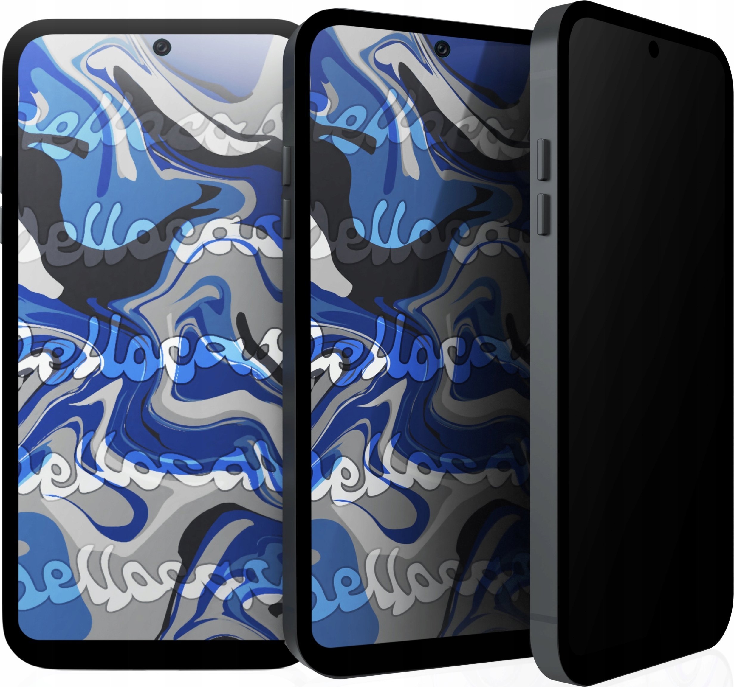 Hello Case [3-pak] Szkło Hartowane Do Huawei Poco X6 Pro 5G Antyszpiegowskie, 9H