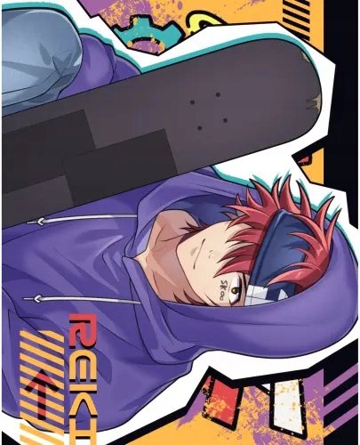 Plakat Anime SK8 the Infinity sk8_027 A2 (custom)