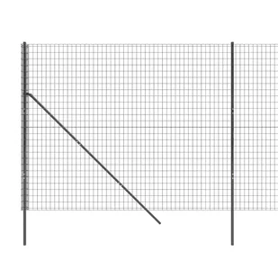 Ogrodzenie z siatki drucianej, antracytowe, 2x10 m Lumarko! - Ogrodzenia - miniaturka - grafika 4