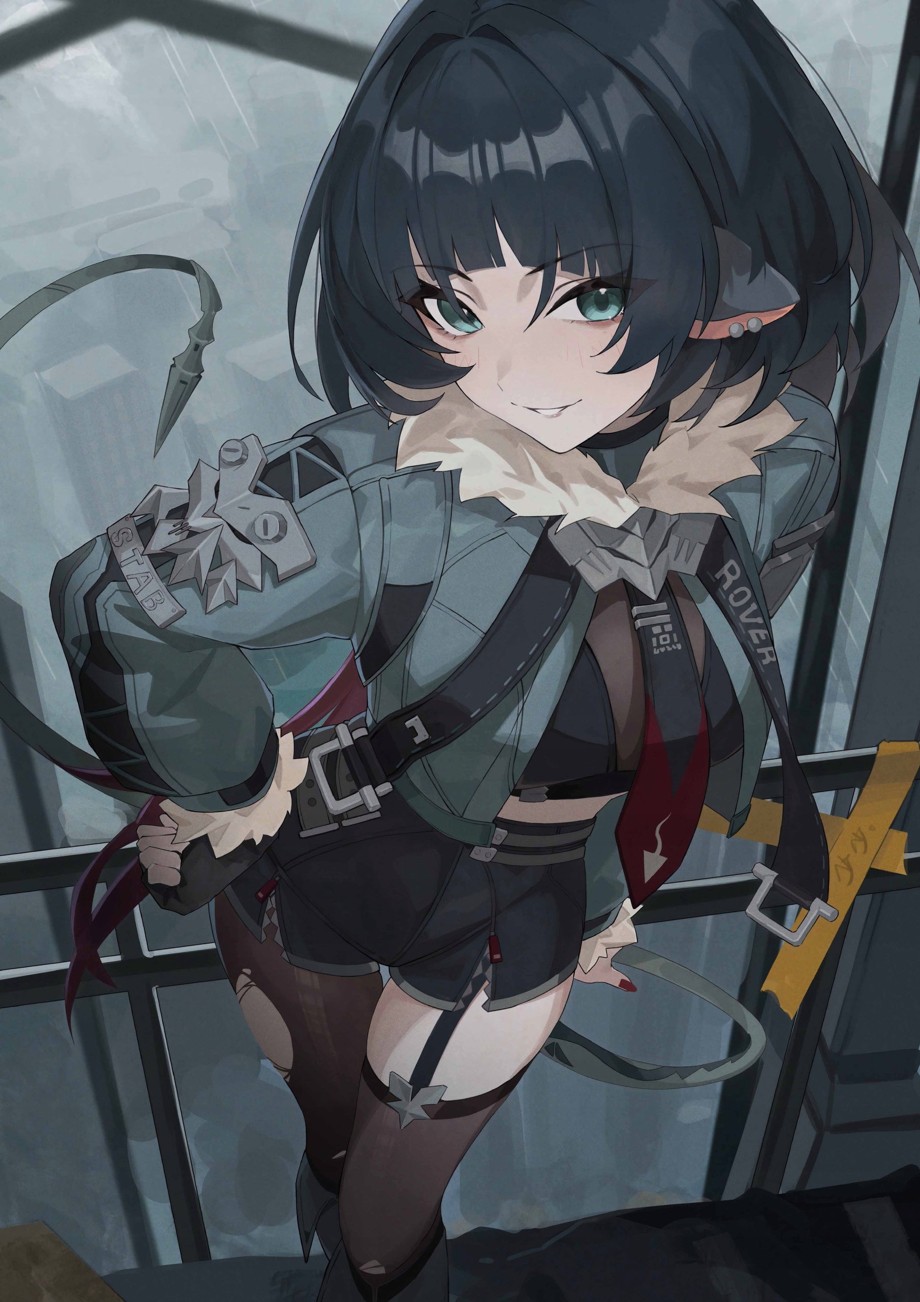 Plakat A3 Zenless Zone Zero Zzz Anime Gra Jane Doe