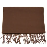 Apaszki i szaliki męskie - Szalik z wełny gładki w kolorze ceglanym EM 26 - EM Men's Accessories - miniaturka - grafika 1