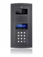 Akcesoria do domofonów i wideodomofonów - Elfon moduł panela SLAVE z podświetlaną wizytówką /grafit (G) Mod OP-SL255-G - miniaturka - grafika 1