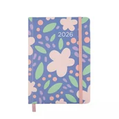 Kalendarze - Di1 Kalendarz 2026 B6 dzienny Kwiaty - kalendarz - miniaturka - grafika 1