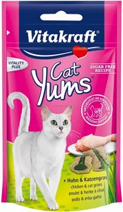 VITAKRAFT CAT YUMS kurczak z kocią trawą 40g d/kota - Przysmaki dla kotów - miniaturka - grafika 1