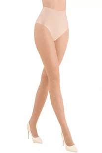 Gabriella Navel 413 beige plus rajstopy damskie - Rajstopy - miniaturka - grafika 1