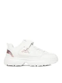 Buty dla dziewczynek - Kappa Sneakersy CEO-SS24-3CK10 Biały - miniaturka - grafika 1