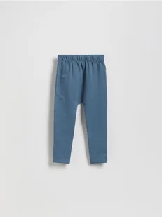 Reserved - Bawełniane legginsy - niebieski - Spodenki dla niemowląt - miniaturka - grafika 1
