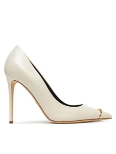 Elisabetta Franchi Szpilki SA-74L-52E2-V500 Beżowy - Czółenka - miniaturka - grafika 1