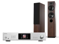 Zestawy stereo - Rotel S14 (srebrny) + Tesi 5 (mokka) - miniaturka - grafika 1