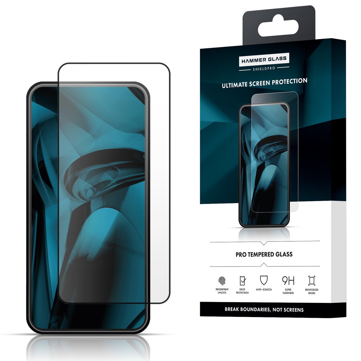 Hammer Glass - Szkło hartowane ShieldPro do iPhone 17