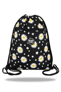 Worek na obuwie coolpack vert daisy black stokrotki - Worki na buty - miniaturka - grafika 1