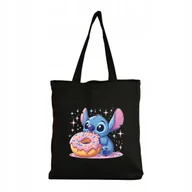 Torby i wózki na zakupy - Eko Torba Bawełniana na ramię Shopper Eco Torebka Zakupy Stich Stitch #2 - miniaturka - grafika 1