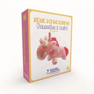 Nasiona i cebule - Zestaw do szycia dla 8-letniej skarpetki z jednorożcem – wielokolorowe, kreatywne nasiona – różne - miniaturka - grafika 1