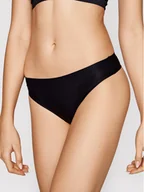Majtki damskie - Chantelle Stringi Soft Stretch C26490 Czarny - miniaturka - grafika 1