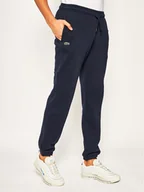 Spodnie sportowe męskie - Lacoste Spodnie dresowe XH7611 Granatowy Regular Fit - miniaturka - grafika 1