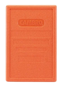 Pokrywa do pojemników termoizolacyjnych Cam GoBox ładowanych od góry, Cambro, pomarańczowa, pomarańczowy, 600x400x(H)34mm - Akcesoria gastronomiczne - miniaturka - grafika 1
