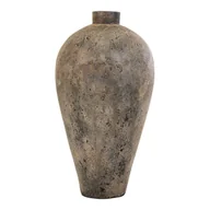 Wazony i flakony - Brązowy wysoki wazon z terakoty Corvo – House Nordic - miniaturka - grafika 1