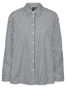 Vero Moda Koszula w kolorze czarno-białym - Koszule damskie - miniaturka - grafika 1