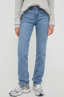 Spodnie damskie - Abercrombie & Fitch jeansy damskie medium waist - grafika 1