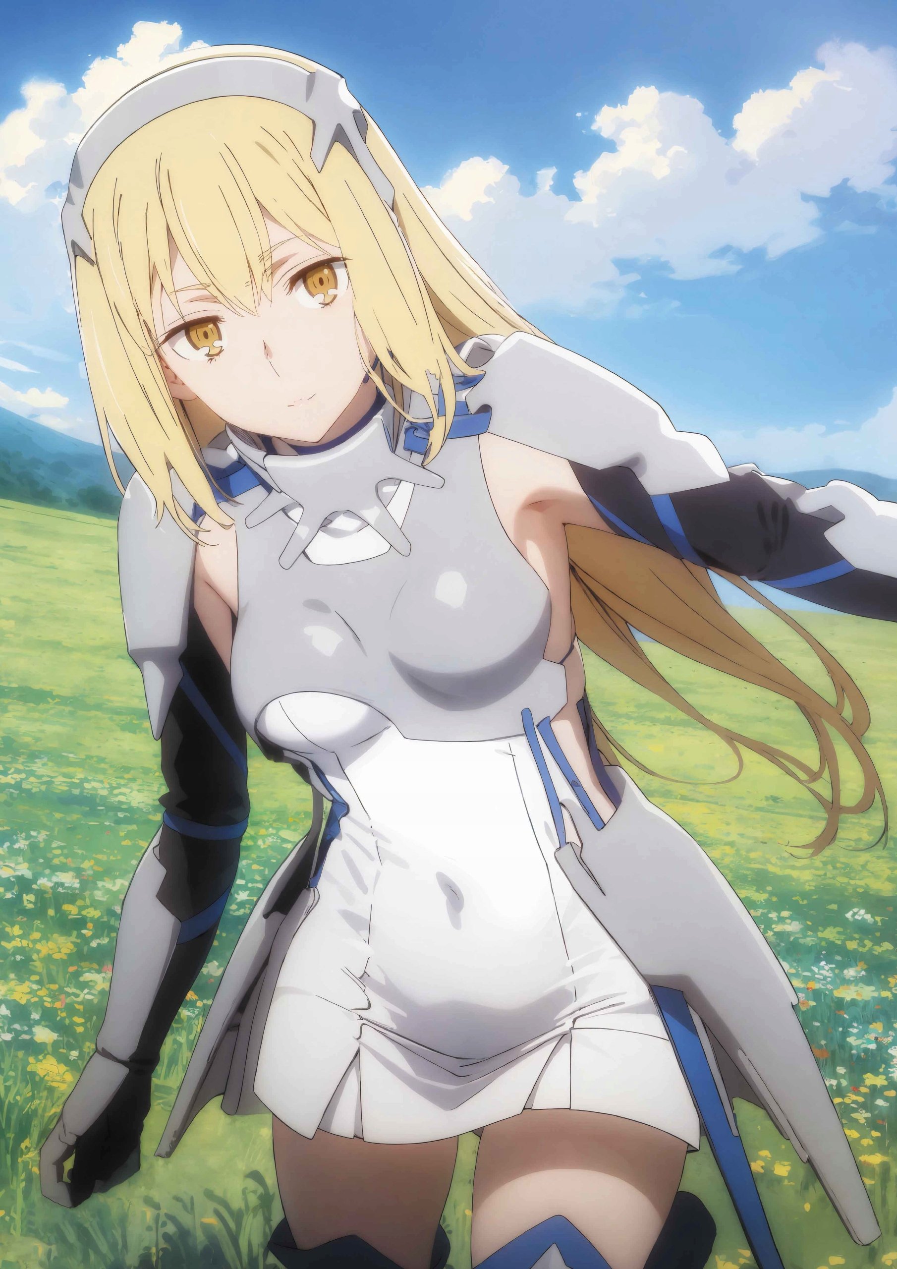 Plakat A3 anime manga Dungeon ni Deai Danmachi