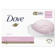 Mydła - Dove PINK 3w1 Kremowe mydło w kostce - 2 x 90 g - miniaturka - grafika 1