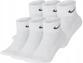 Skarpetki męskie - NIKE SKARPETY BIAŁE MĘSKIE 42-46 BIAŁE 6 PAR - miniaturka - grafika 1