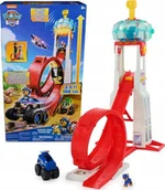 Samochody i pojazdy dla dzieci - Paw Patrol Paw Patrol Rescue Wheels Super Loop HQ Tower 106cm - miniaturka - grafika 1