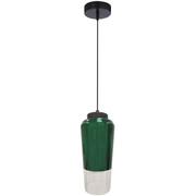 Lampy sufitowe - Candellux Lampa wisząca Tube Zielony (31-51264) - miniaturka - grafika 1