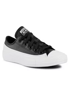 Trampki damskie - Converse Trampki Ctas Ox 168921C Czarny - grafika 1