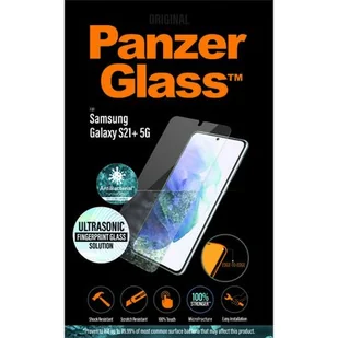 PanzerGlass Samsung Galaxy S21+ 5G antybakteryjne czarny do etui Wygodne RATY 7270 - Szkła hartowane na telefon - miniaturka - grafika 3