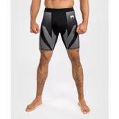 Spodnie sportowe męskie - Venum Spodenki Kompresyjne Vale Tudo Attack Black/Grey - miniaturka - grafika 1