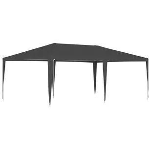 vidaXL Namiot imprezowy, 4x6 m, antracytowy, 90 g/m 48509 - Pawilony ogrodowe - miniaturka - grafika 1