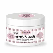 Peelingi do ciała - Nacomi pianka peelingująco-myjąca słodka borówka 180ml - miniaturka - grafika 1