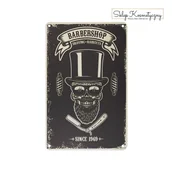 Wyposażenie studia tatuażu - Tablica ozdobna barber B059 - miniaturka - grafika 1