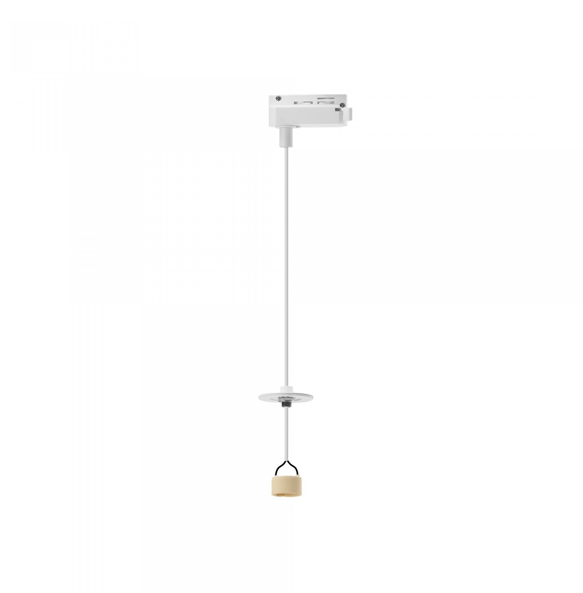 Azzardo Lampa Wisząca Szynowa Lucas Base Track 1Line Biała GU10 Azzardo AZ6153