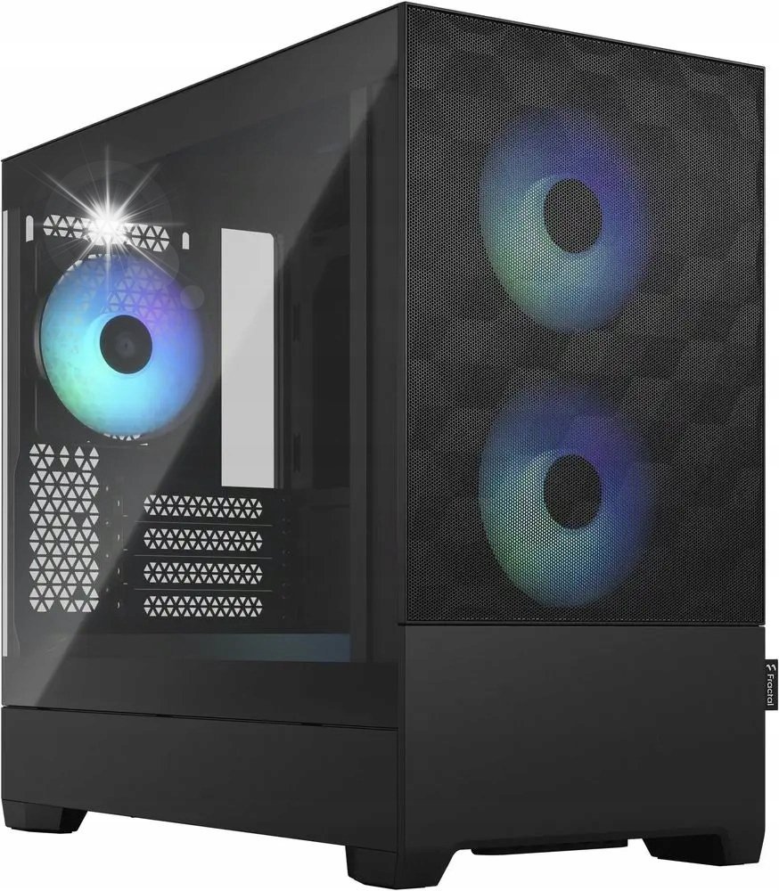 Obudowa Fractal Design Pop Mini Air Black TG Clear Tint RGB Mini Tower ATX