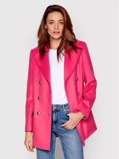 Płaszcze damskie - MAX&Co Płaszcz wełniany Salato 70810322 Różowy Regular Fit - grafika 1