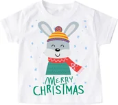 Koszulki dla dziewczynek - Koszulka dla dziecka świąteczna mikolajki25 - miniaturka - grafika 1