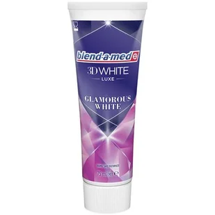 Procter & Gamble BLEND-A MED 3DWHITE LUXE GLAMOROUS WHITE 75ML - Pasty do zębów - miniaturka - grafika 1