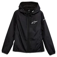 Odzież motocyklowa - Alpinestars Kurtka damska Treq Windbreaker, wiatroszczelna, czarna, rozm. S-M, czarny, S-M - miniaturka - grafika 1