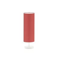 Lampy stojące - Lampka nocna LYSNE Sydney, 60 W, E27, czerwona/biała, 50x15 cm - miniaturka - grafika 1
