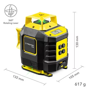 Trotec Laser obrotowy 360° BD8A - Inne urządzenia pomiarowe - miniaturka - grafika 3